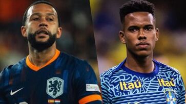 Memphis Depay e Estêvão lideram lista dos convocados de Corinthians e Palmeiras