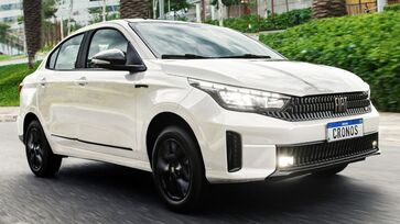 Sedã compacto Fiat Cronos chega à linha 2026 com renovação no visual