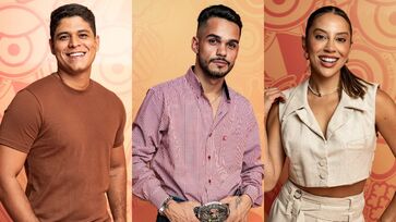 Guilherme, Renata e João Pedro são os finalistas do BBB 25