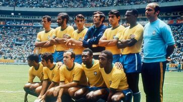 Seleção Brasileira de 1970, onde foi tri-campeão da Copa do Mundo da FIFA em cima dos italianos
