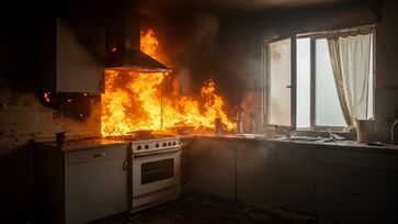 É preciso ter cuidado redobrado contra incêncios durante o inverno