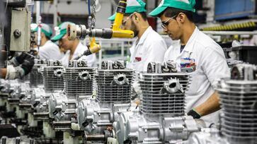 Fábrica da Honda Motos na Zona Franca de Manaus (AM)
