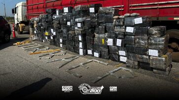 Condutor paraguaio confessou transportar a droga