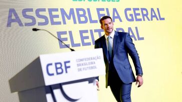 Samir Xaud foi eleito presidente da CBF em maio de 2025 