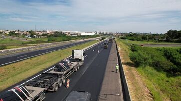 Até agora, já foram aplicadas 470,2 mil toneladas de massa asfáltica