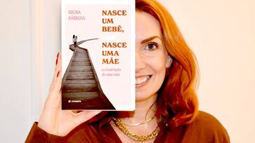 Escritora e jornalista Bruna Bârbosa lança o livro "Nasce um bebê, não nasce uma mãe"