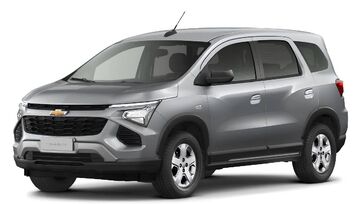 Chevrolet Spin 2026 equipado com o veterano motor 1.8 aspirado de 111 cavalos de potência