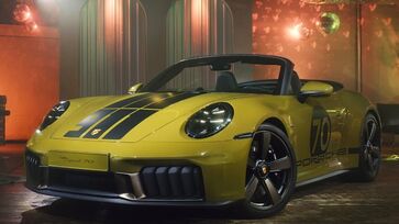 Porsche mostrou o 911 Spirit 70 no Salão do Automóvel de Xangai, na China