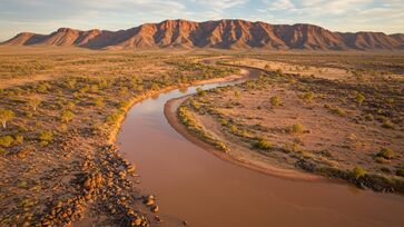 Finke, o rio que existe há 350 milhões de anos e guarda segredos da Austrália ancestral