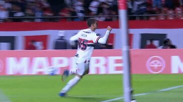 Lucca empatou o jogo já nos acréscimos da segunda etapa