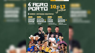 Shows gratuitos incluem Queen cover, Lucas Lucco e Marcos & Belutti