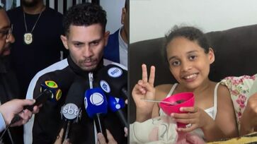 Padrasto da vítima confessou à polícia que o assassinato da enteada ocorreu após uma discussão envolvendo a mãe da criança