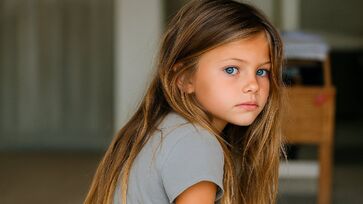 Thylane Blondeau iniciou a carreira de modelo ainda na infância