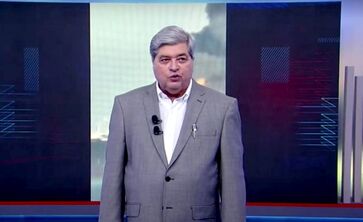 Apresentador perdeu a paciência ao vivo no programa desta segunda-feira (23/6)