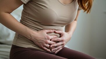 Os gases podem gerar dor abdominal forte