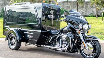 modelo foi convertida em triciclo, com alongamento da balança e de toda a sua estrutura