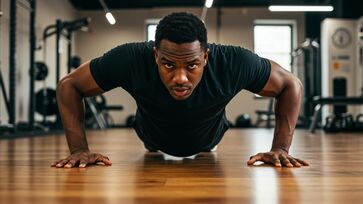 Flexões auxiliam no enrijecimento e no ganho de massa muscular