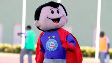 Figura do Super-Homem é a mascote do clube desde 1979, quando foi desenhada por Ziraldo