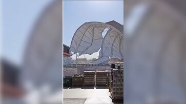 Prefeitura disse que a obra está no período de garantia contratual