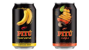 Pitú Banana e Pitú Caju acabam de chegar aos pontos de venda