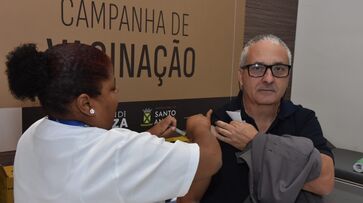 Santo André levou vacinação contra gripe a shoppings da cidade