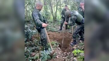 Cemitério clandestino foi descoberto durante patrulhamento ambiental no Parque dos Búfalos