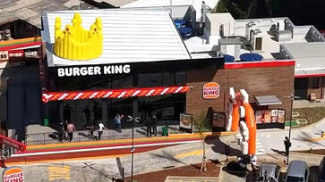Novo Burguer King de Osasco, na Grande São Paulo