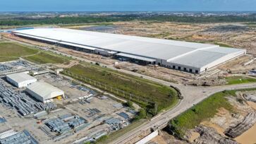 Primeiro galpão da BYD a ser inaugurado possui 156 mil m&#xB2;