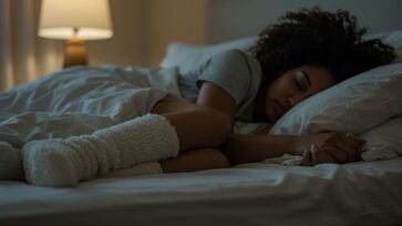 O motivo por trás de dormir com meias vai te surpreender 