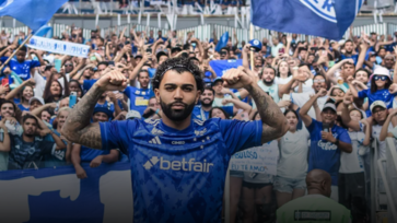 Gabigol é atacante do Cruzeiro desde abril deste ano
