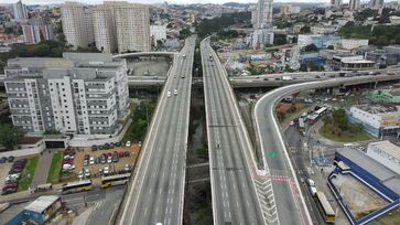 Avenidas Jacu Pêssego e Nova Trabalhadores receberam novos trechos da Faixa Azul
