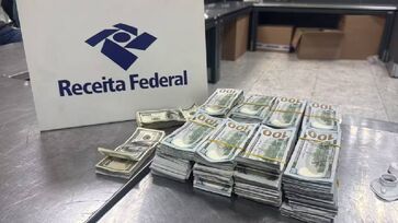 Segundo a legislação brasileira, é permitido o transporte de até US$ 10 mil (ou o equivalente em outra moeda) por passageiro