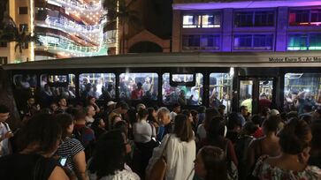 Até o momento, sete suspeitos foram presos por depredação de ônibus