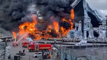 Palco foi destruído na edição do festival na Bélgica