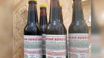 Xarope da Vovó é fabricado por empresa desconhecida, segundo Anvisa