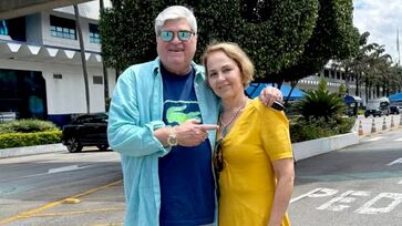 José Luiz Datena e Matilde Foresto são casados desde 1977