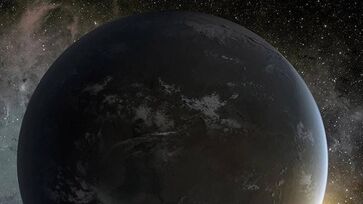 Concepção artística de novo exoplaneta descoberto