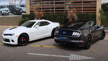 A briga entre Ford Mustang e o Chevrolet Camaro é antiga; entenda a origem