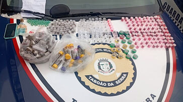 GCM apreende adolescente que traficava perto de escolas em Taboão da Serra, na Grande São Paulo