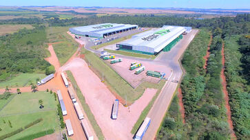 Centro logístico ocupará uma área de 450 mil m&#xB2; e tem expectativa de movimentar cerca de 4.000 cargas por mês
