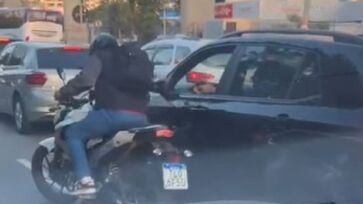 Motorista atira três vezes contra motoboy em tentativa de assalto
