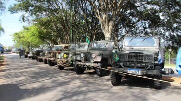Haverá exposição de viaturas do Exército Brasileiro, Polícia Militar e Corpo de Bombeiros