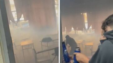Sala não estava em uso no momento da ocorrência
