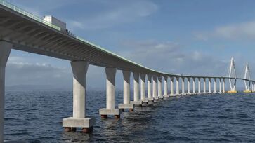Ponte Salvador-Itaparica contará com 12,4 quilômetros de extensão sobre o mar