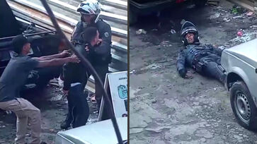 Perseguição terminou com um policial militar baleado dentro da comunidade de Paraisópolis, na zona sul de São Paulo, na tarde desta quinta-feira (7/8)