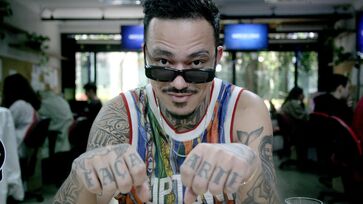 Rô Rosa, rapper e compositor, durante entrevista à Gazeta