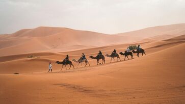Umidade relativa do ar do deserto do Saara varia entre 14% e 20%