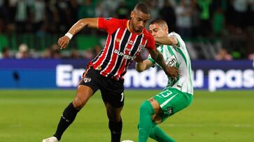 São Paulo e Atlético Nacional, nesta terça-feira, na Libertadores