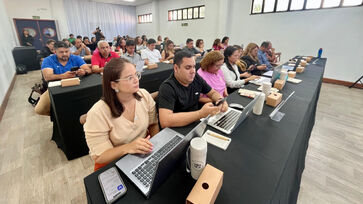 Servidores da Prefeitura de Belém e de mais cinco cidades da região metropolitana do Pará que atuam na Sala do Empreendedor COP30 participam, até sexta-feira (22/8), de uma qualificação gratuita