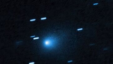 Foto mais clara do 3I-Atlas, cometa interestelar que viaja pelo Sistema Solar